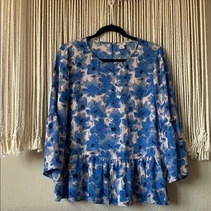 J.Crew Floral Blouse